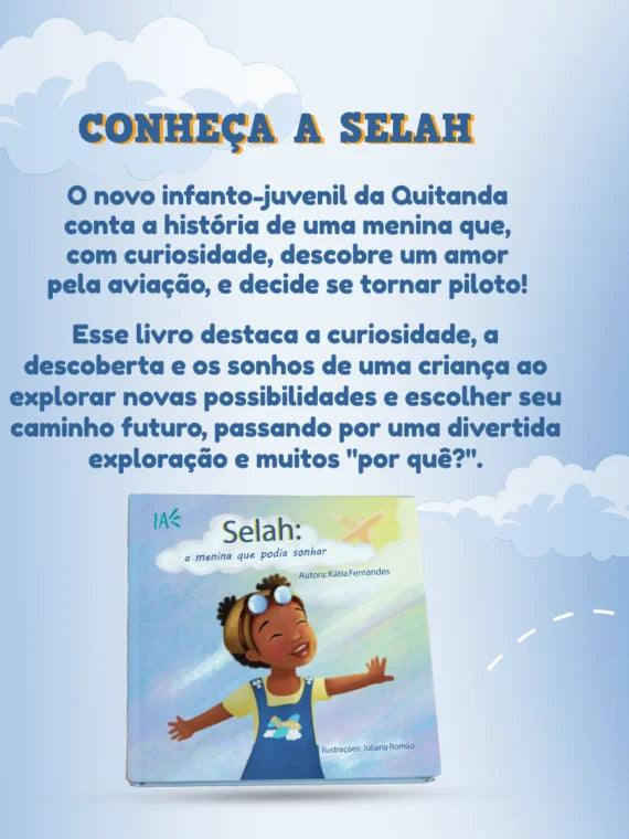 Selah: a menina que podia sonhar - Livro Infantil